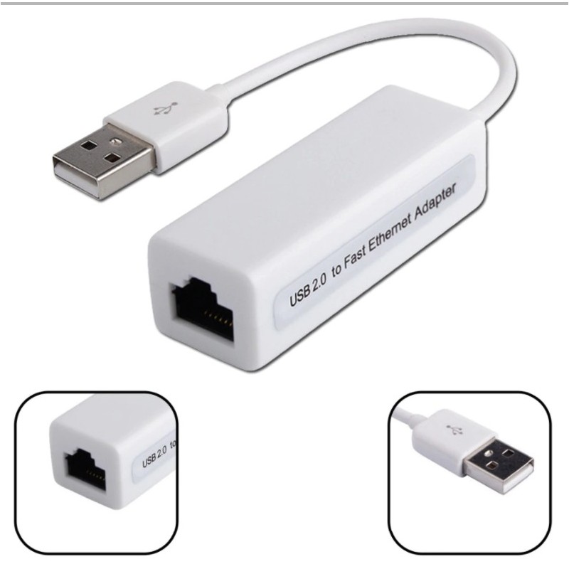 Adaptateur USB vers Ethernet RJ45 • HTG457H