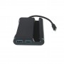 Microware 7in1 USB C à 4K HDMI VGA Rj45 Ethernet Port USB 3.1