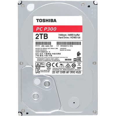 Un disque dur Toshiba 2,5 pouces de 3 To trop épais pour les portables