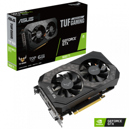 Asus Carte Graphique TUF-GTX1660TI-6G-EVO