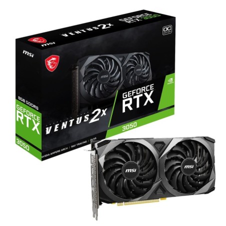 MSI Carte Graphique GeForce RTX 3050 VENTUS 2X 8G OC