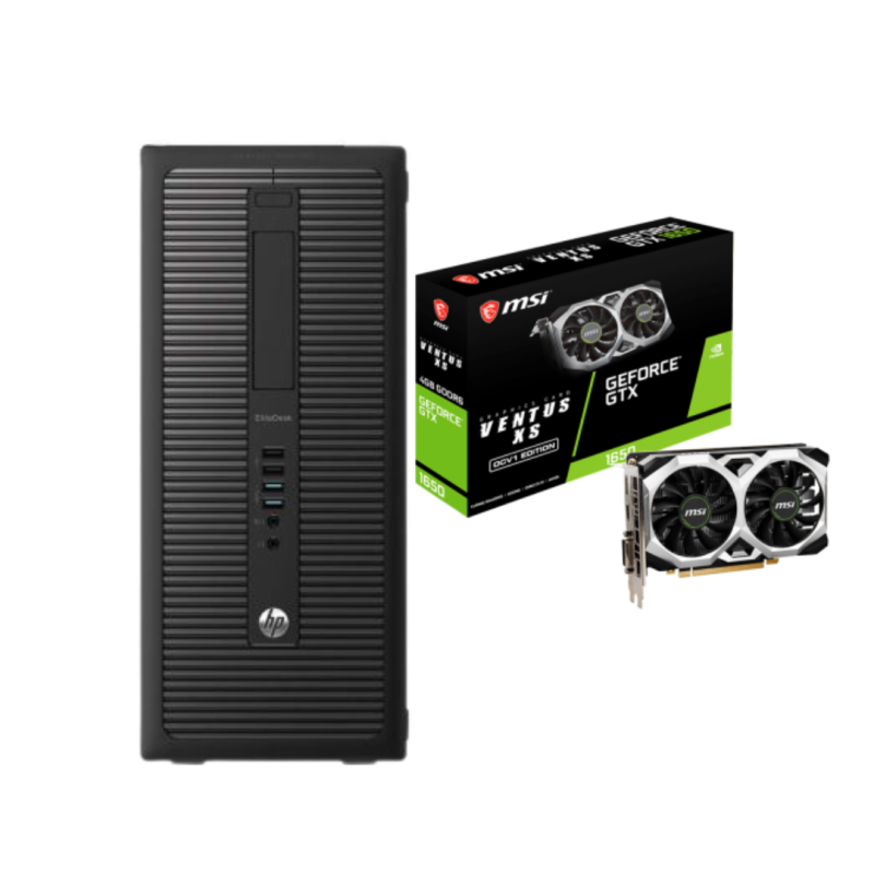 Pc Gamer Hp Core i7-4790k Up To 4.40 Ghz 8Go 128 SSD 500 HDD Gtx