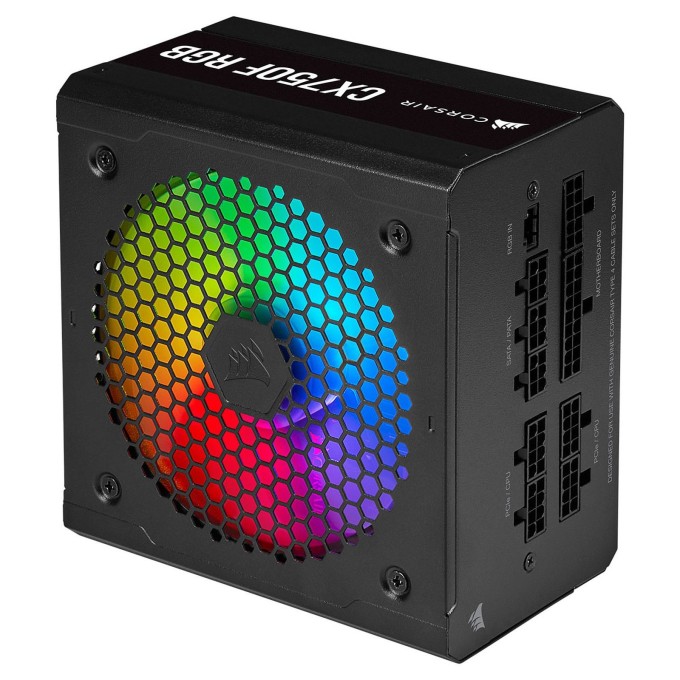 Corsair Alimentation PC CX750F Ref: CP-9020218-EU Noir