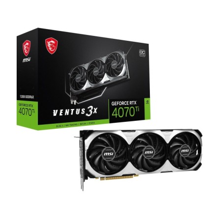 MSI Carte Graphique GeForce RTX 4070 Ti VENTUS 3X E 12G OC